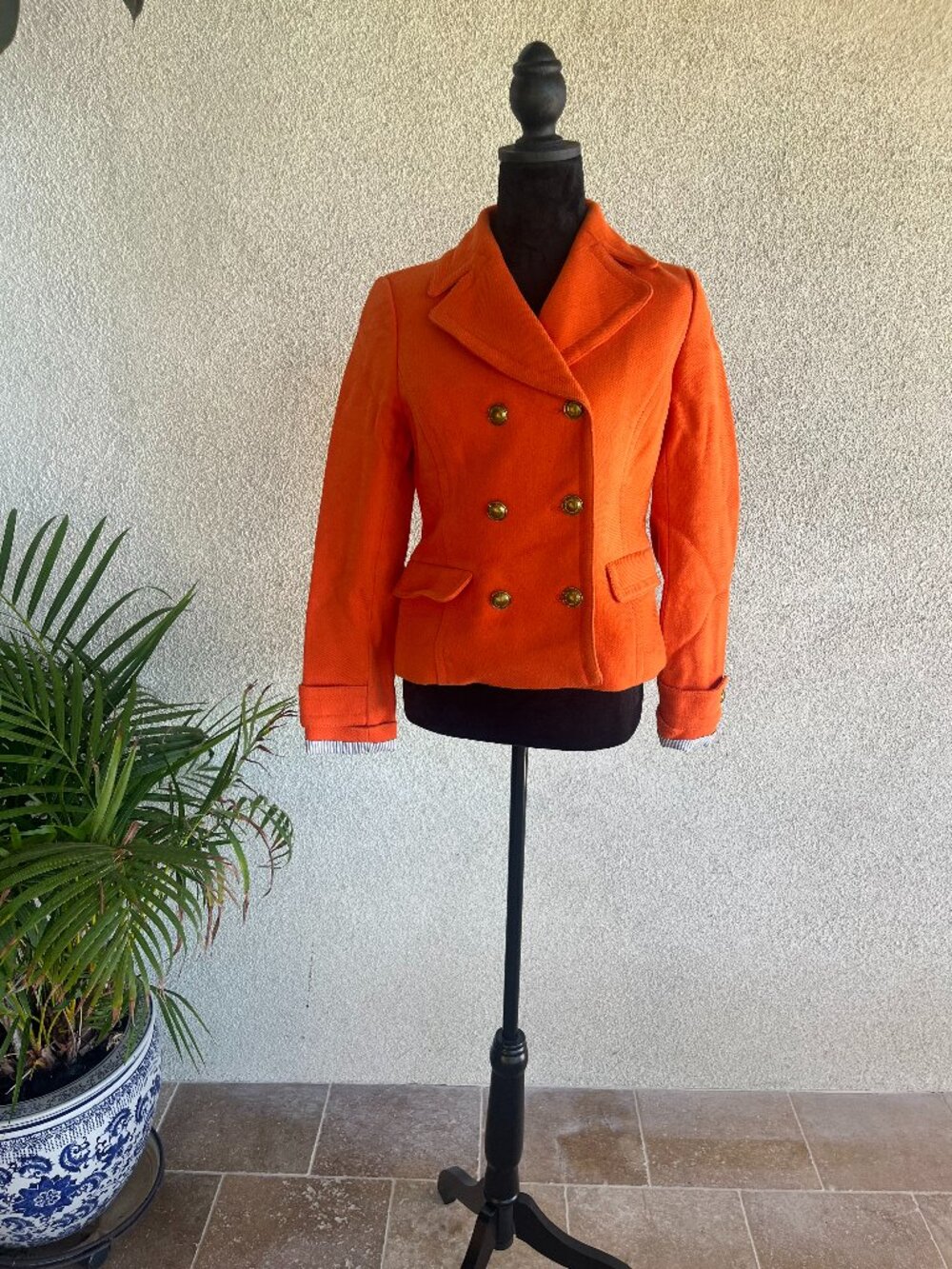 J. Crew Orange Blazer